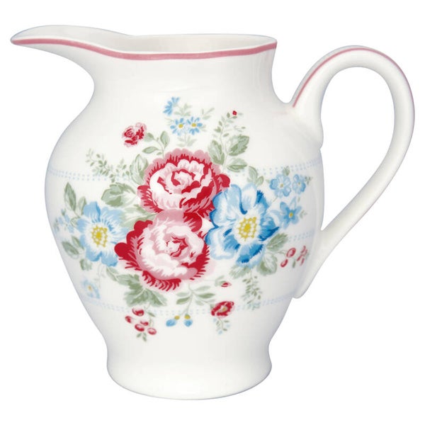 GreenGate  Creamer round Henrietta white     STWCRERHET0104