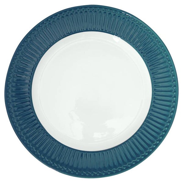 GreenGate Dinner Plate Alice Ocean Blue 26.5 cm