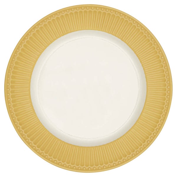 GreenGate  Dinner plate Alice honey mustard 26.5 cm  STWDINAALI4006
