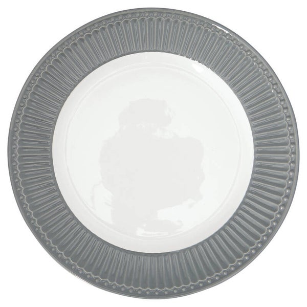 GreenGate Dinner Plate Alice Stone Grey  26.5 cm  STWDINAALI8206