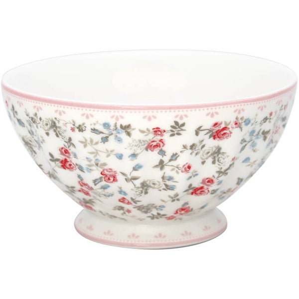 GreenGate French Bowl XLarge Carly White  STWFREXLCLY0106