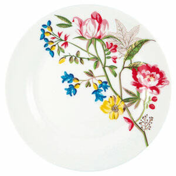 * GreenGate Plate Ellen White 20 cm