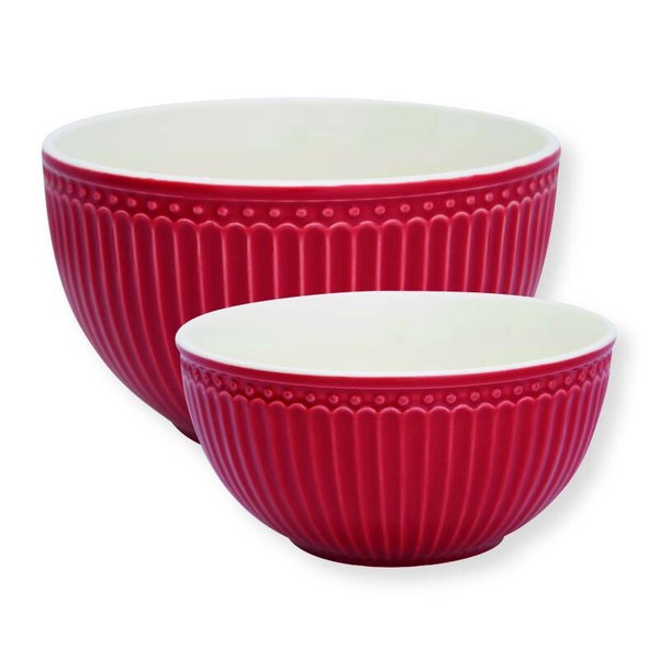 GreenGate Serving Bowl Alice Red  STWSBO2PCSALI1004