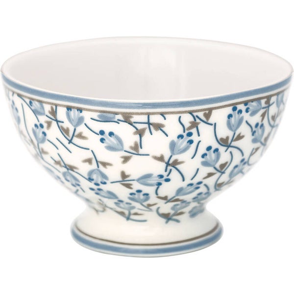 * GreenGate Snack Bowl Addison White    STWSNAADD0106