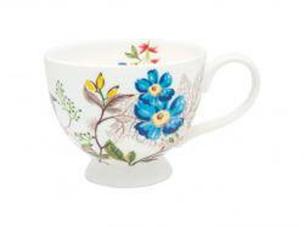 Greengate Teacup Ellen white