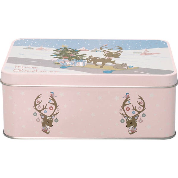 GreenGate  Rectangular box Bambi pale pink  TINRECBAM1906