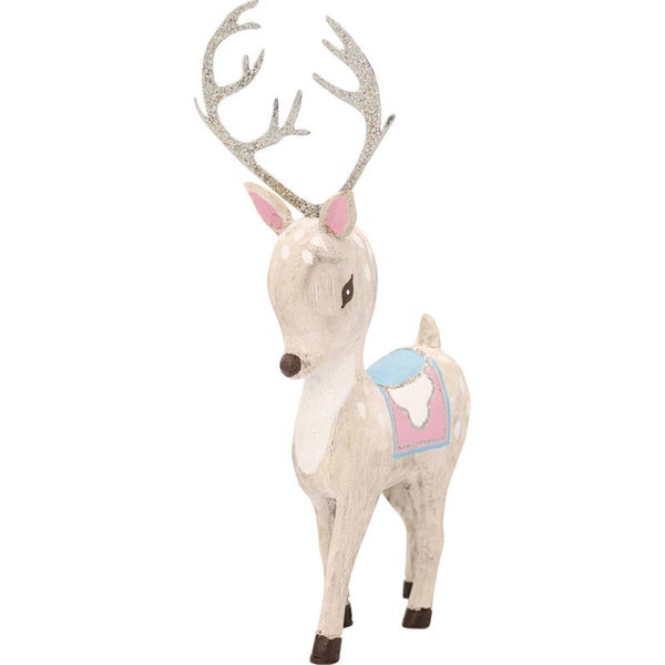 GreenGate  Decoration Bambi white small   WOODECBSBAM0106