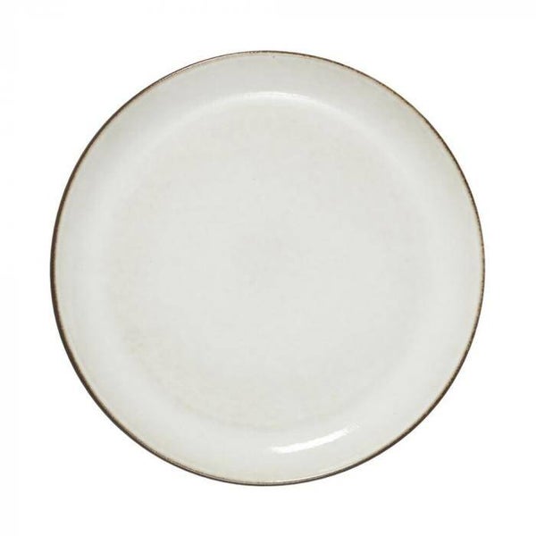 LENE BJERREV AMERA DINNER PLATE Ø26 CM. WHITE SANDS  A00010396