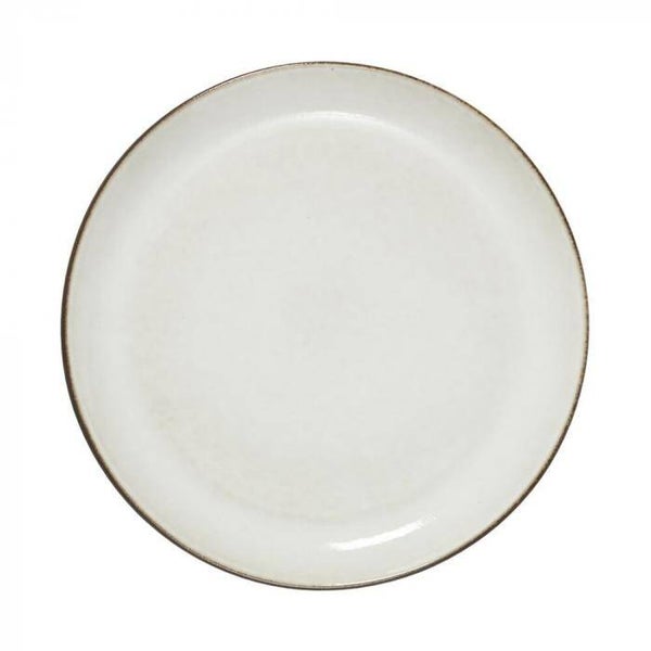 LENE BJERREV AMERA DINNER PLATE Ø26 CM. WHITE SANDS  A00010396