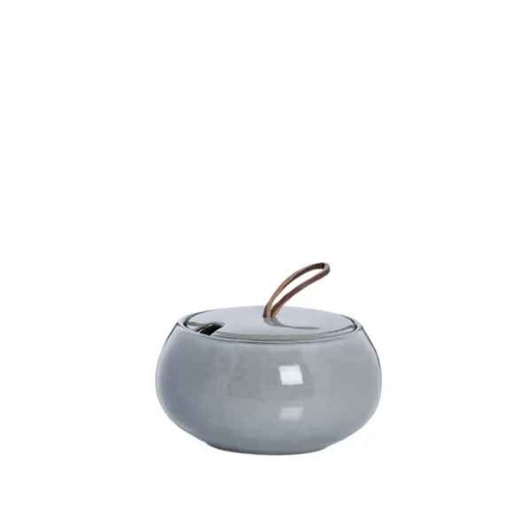 Lene Bjere Amera sugar bowl Ø13X7 cm, Grey  A00024607