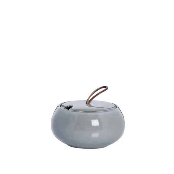 Lene Bjere Amera sugar bowl Ø13X7 cm, Grey  A00024607