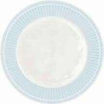 GreenGate Plate Alice Pale Blue 23.5 cm.     STWPLAAALI2906.