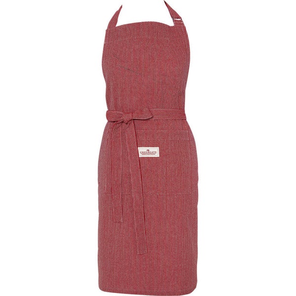 GreenGate Apron Alicia red  COTAPRJALC1004