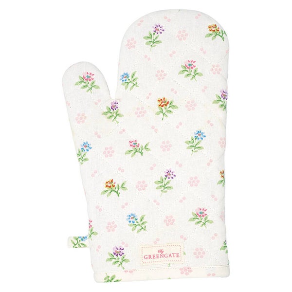 GreenGate Grill Glove Cilja White  COTGRICIL0104