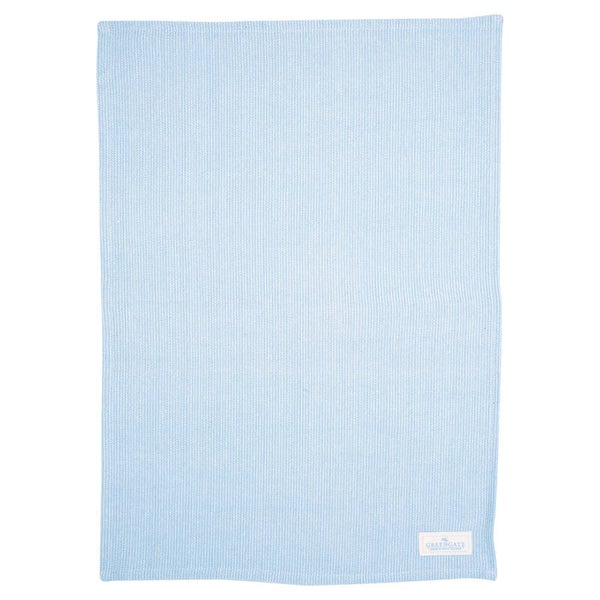 GreenGate Tea Towel Alicia Pale Blue  COTTEAJALC2912