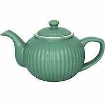 GreenGate Teapot Alice Dusty Green 1 L   STWTEPAALI4204