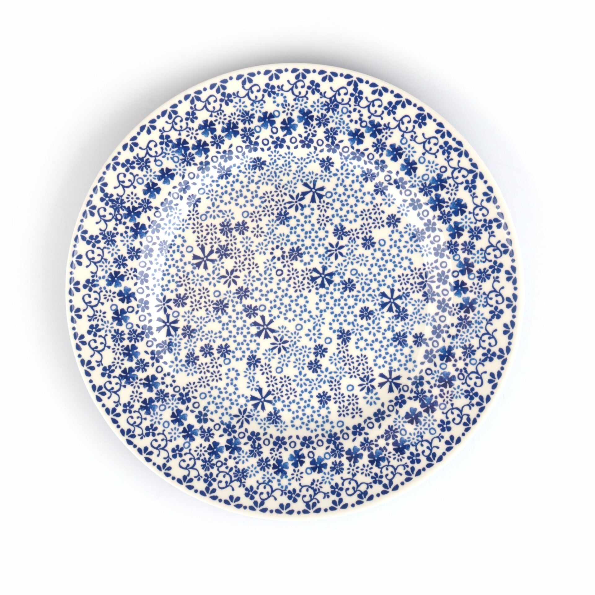 Bunzlau Castle  Melamine Plate Indigo Lace Ø: 25 cm   3622
