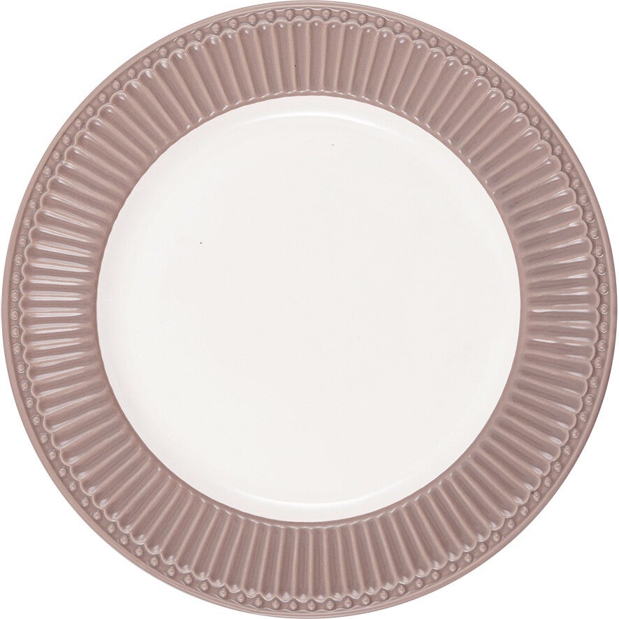 GreenGate  Dinner plate Alice hazelnut brown  26.5 cm STWDINAALI6306