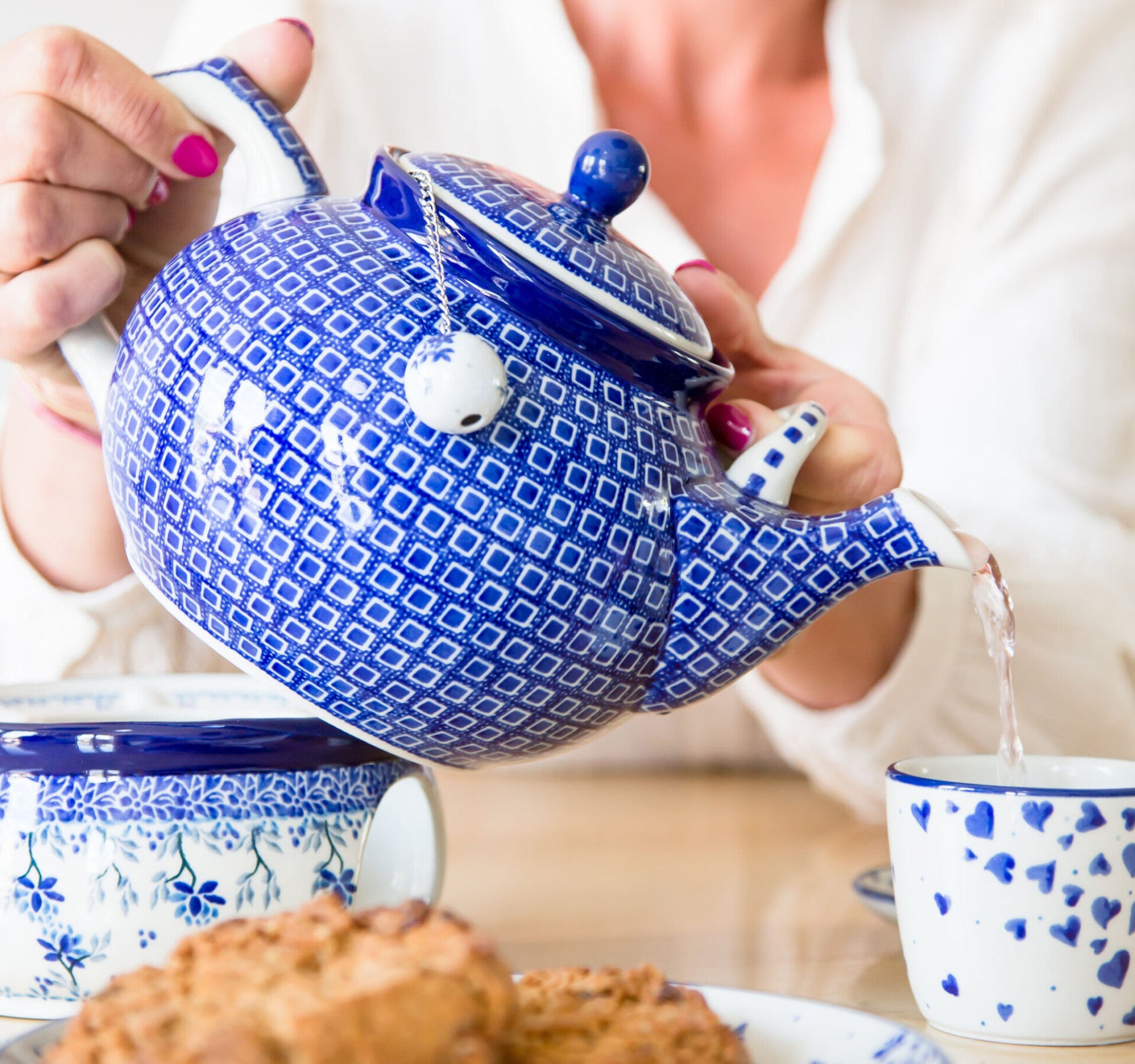 Servies van Bunzlau Castle.
