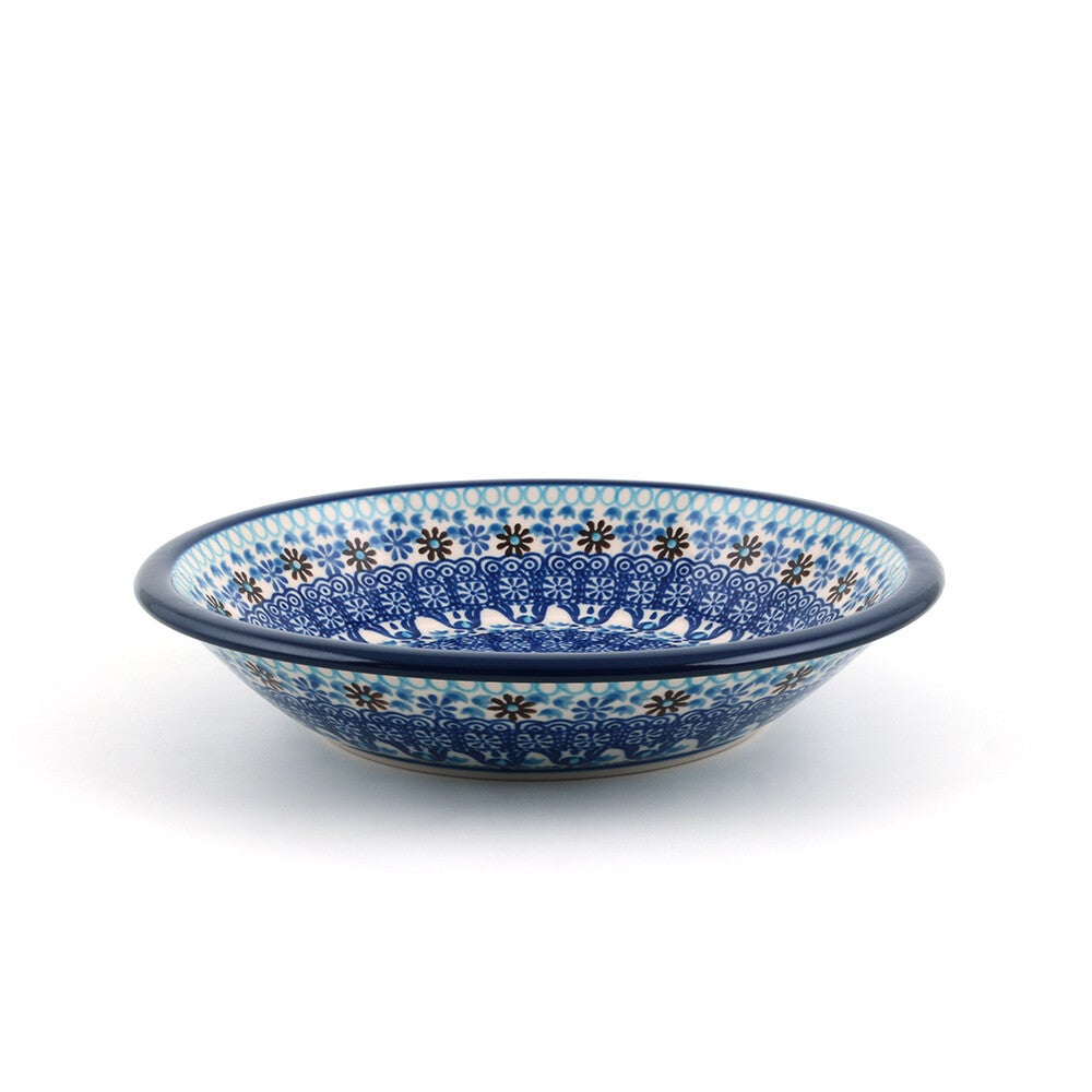 Bunzlau Castle Plate Deep Blue Coral Ø: 21 cm 1026-2187