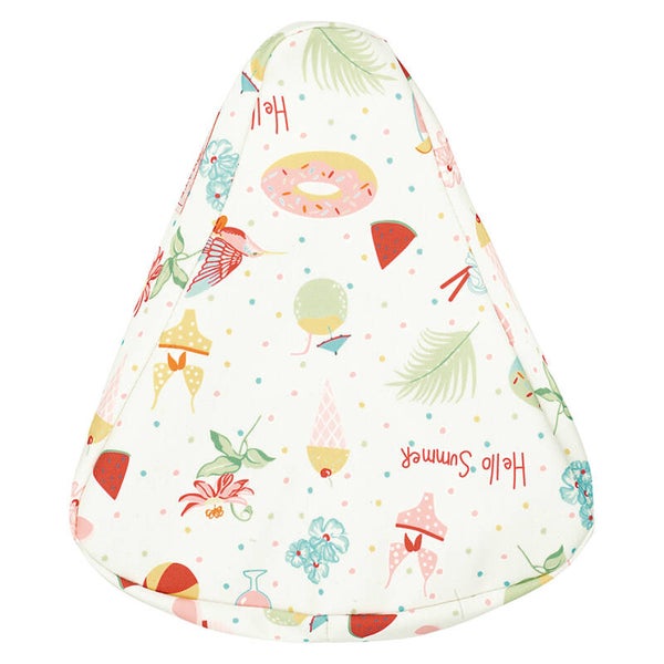 GreenGate Bike Seat Cover Lula White  OILBSCLUL0104