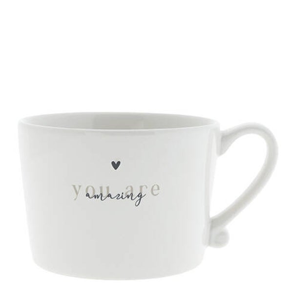 Bastion Cup White/You are Amazing 10x8x7cm  RJ/CUP 094 BT