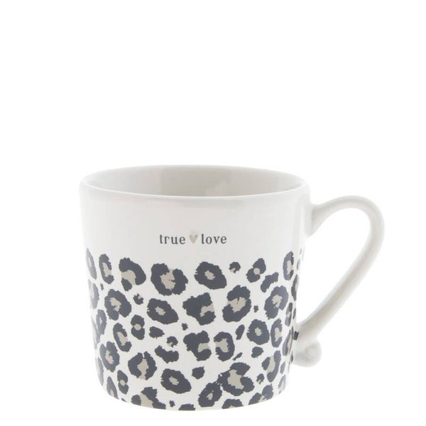 Bastion Mug White /Leopard True Love 8x7cm  RJ/MUG 020 BT