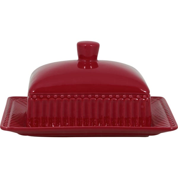 GreenGate Butter Box Alice Claret Red Medium  STWBUTAMALI3204