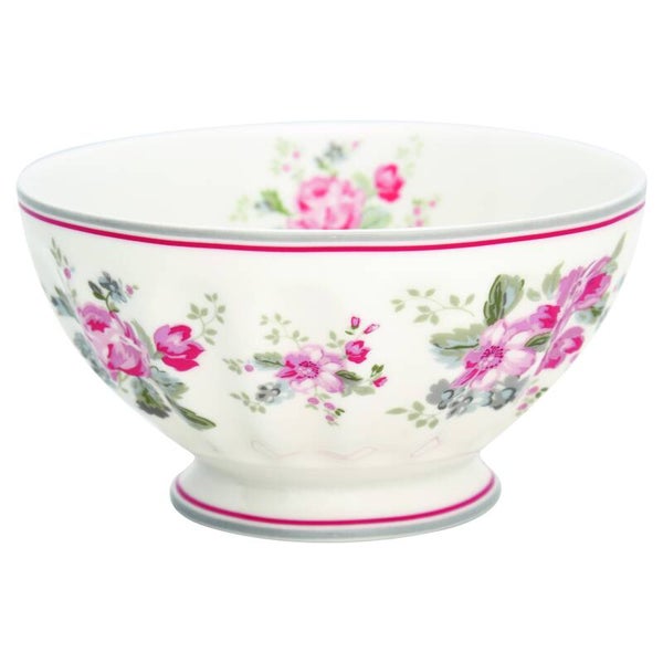 GreenGate French Bowl Xlarge Elouise White