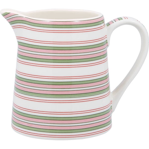 * Greengate Jug Carola white 0,5L  STWJUG05LCAO0106