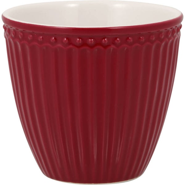 GreenGate Latte Cup Alice Claret Red  STWLATAALI3206