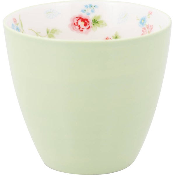 GreenGate Latte cup pale green Alma petit inside  STWLATIAMI3906