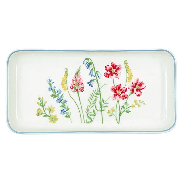 GreenGate Plate / Small Tray Elwin White  STWTRASELW0104