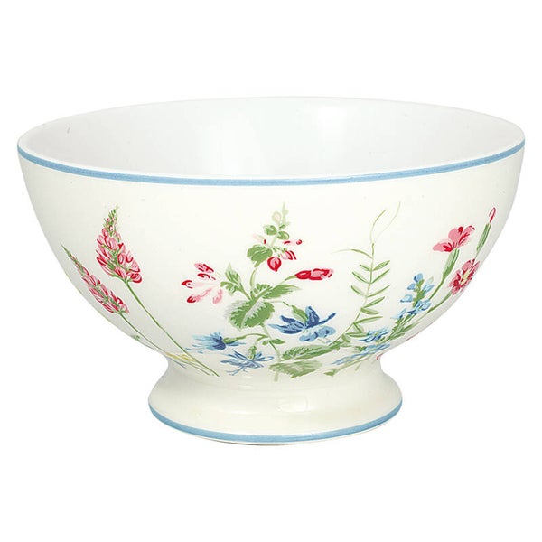 GreenGate Veggie Bowl Elwin White  STWVEBELW0102