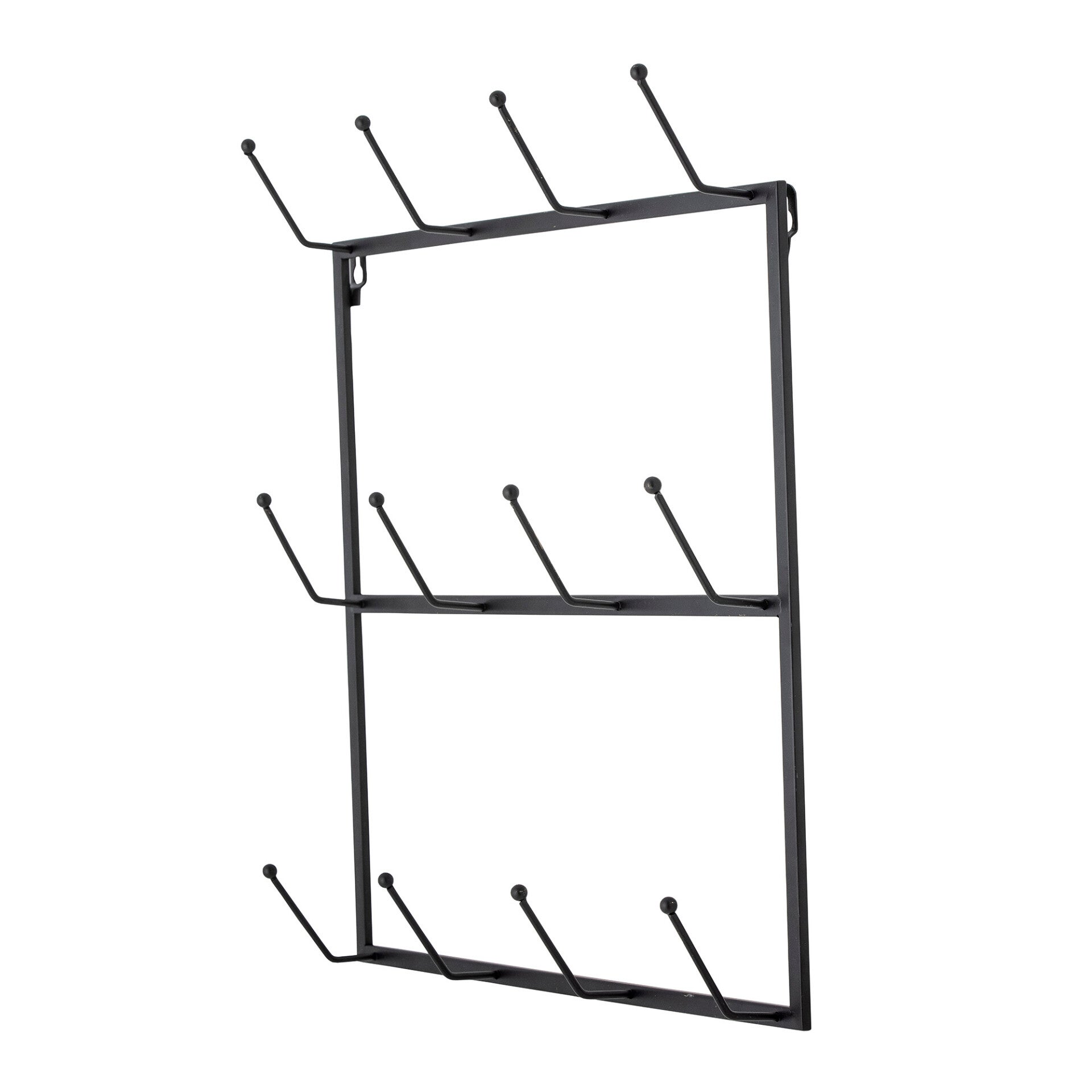 Bloomingville Albany Cup Rack, Black, Iron  82064048