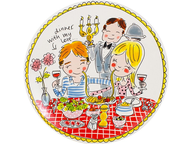 Blond Amsterdam PLATE 26 CM LOVE  200052