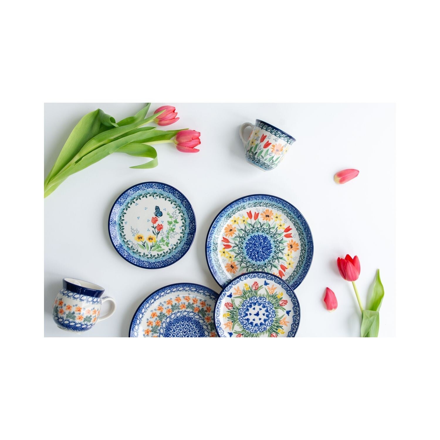 Zeer mooi servies van Bunzlau Castle.