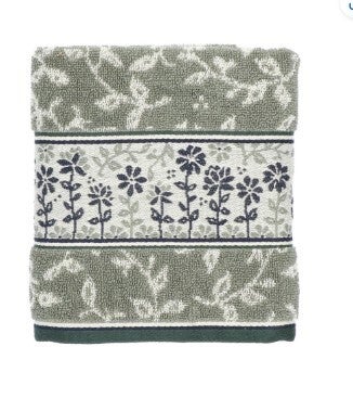 Bunzlau Castle Kitchen Towel Daydream Dark Green 5425-O