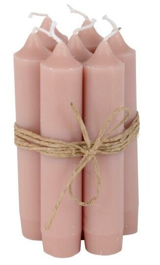 IB-Laursen Short dinner candle dusty pink  1 pcs 4171-38