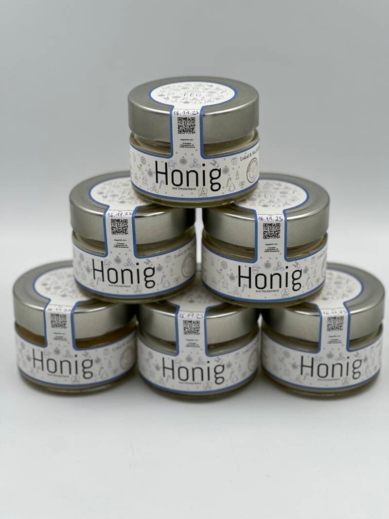 Honiggläser XMAS FEG 125g