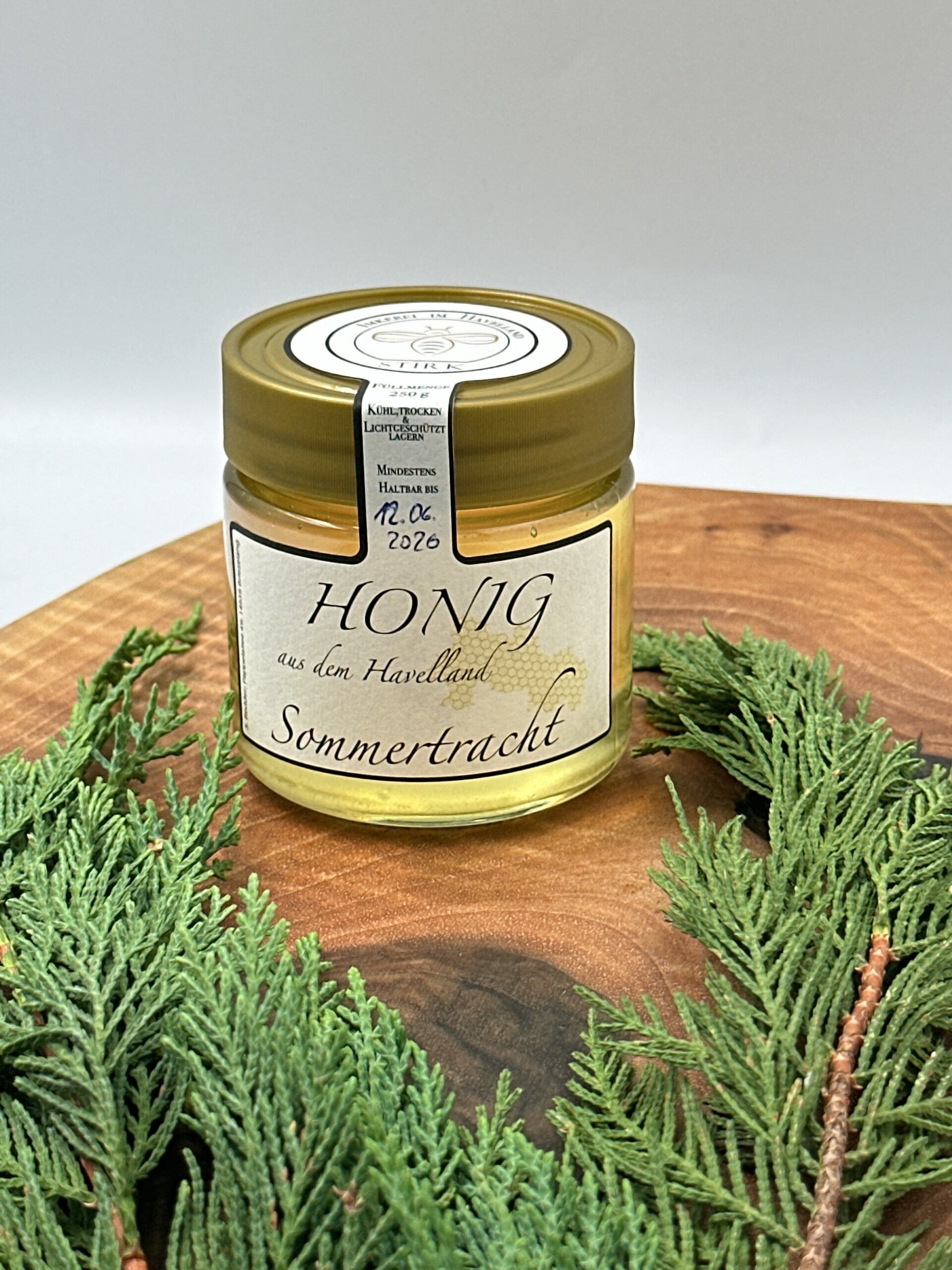 250g Sommerhonig 2025 – goldklar und aromatisch