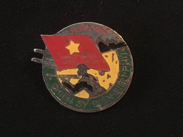 Dien Bien Phu herinneringsspeldje (25 millimeter)