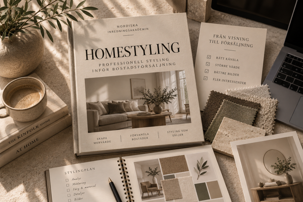 Homestyling – professionell styling inför bostadsförsäljning
