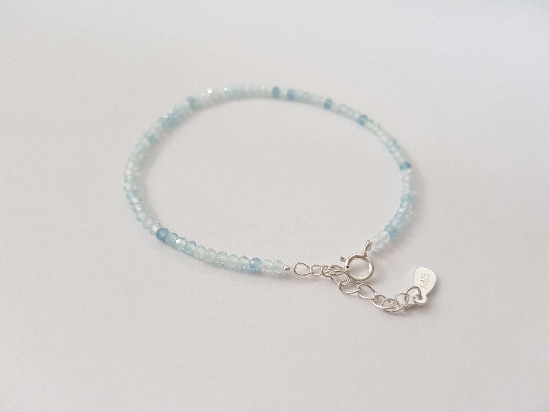 Aquamarin Armband