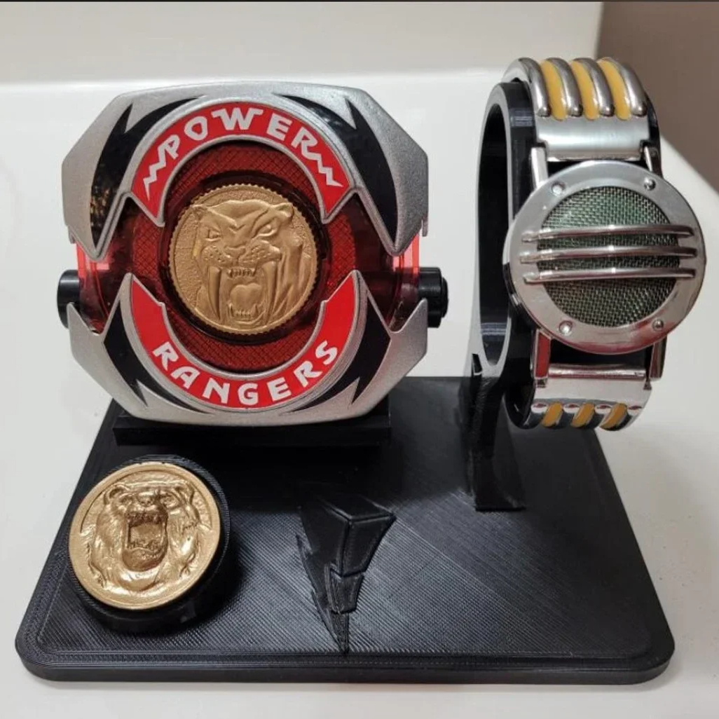 MMPR Lightning OR Legacy Morpher, Coin & Communicator Stand