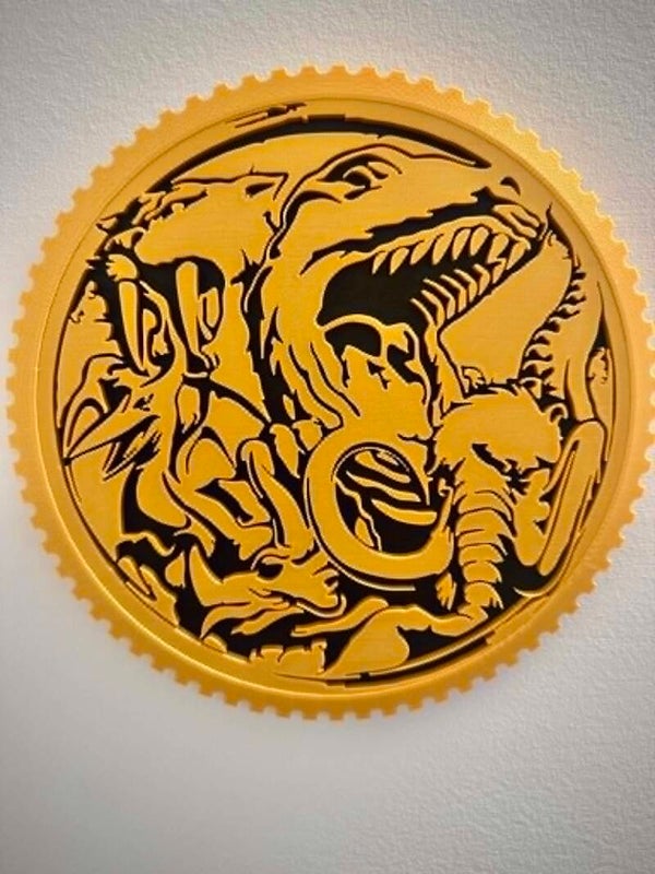 MMPR Coin Wallhanger