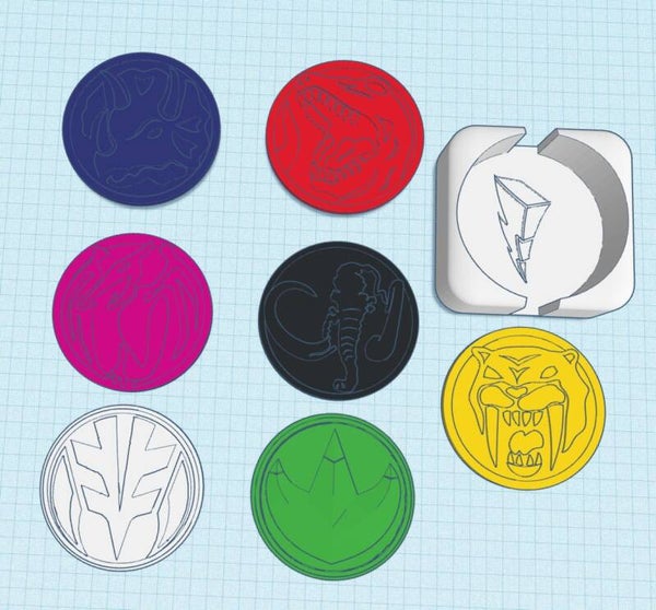 PR Coin Drink Coasters