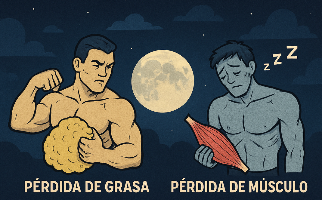 Dormir mal produce pérdida de músculo