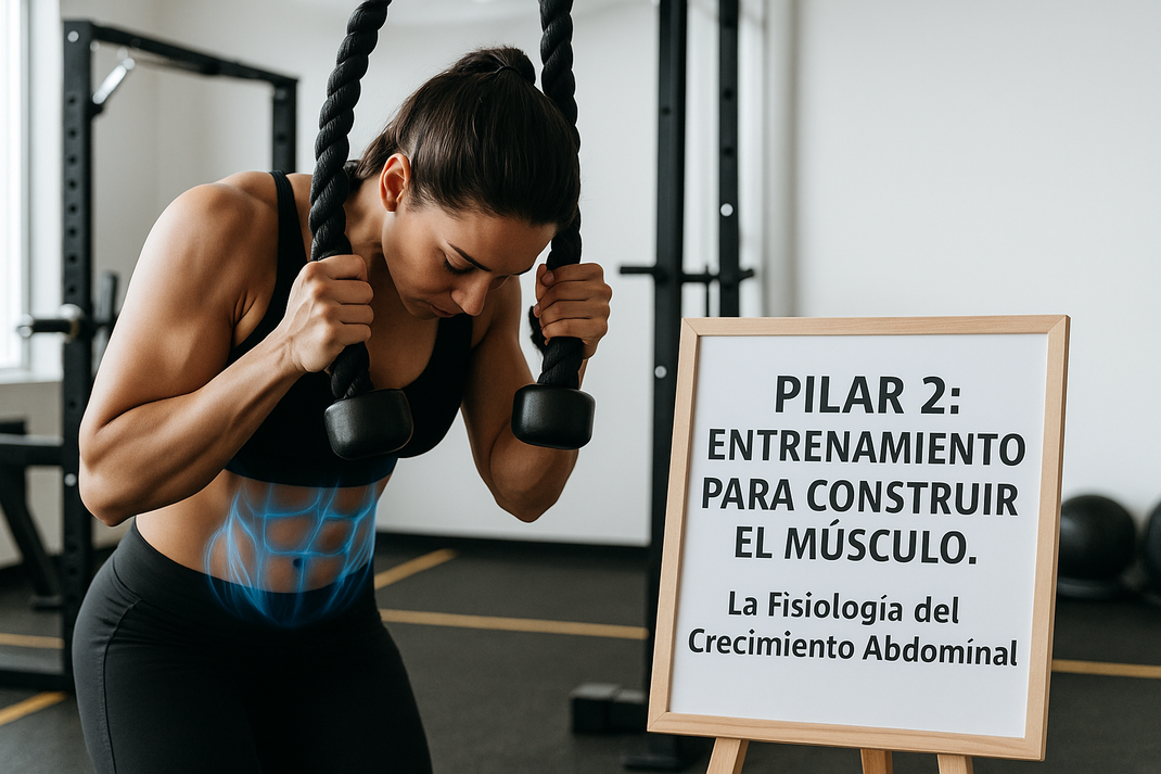 Entrenamiento para marcar los abdominales
