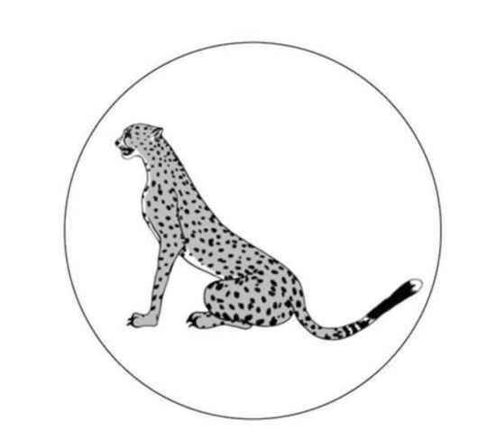 Panter sluitsticker 5 st